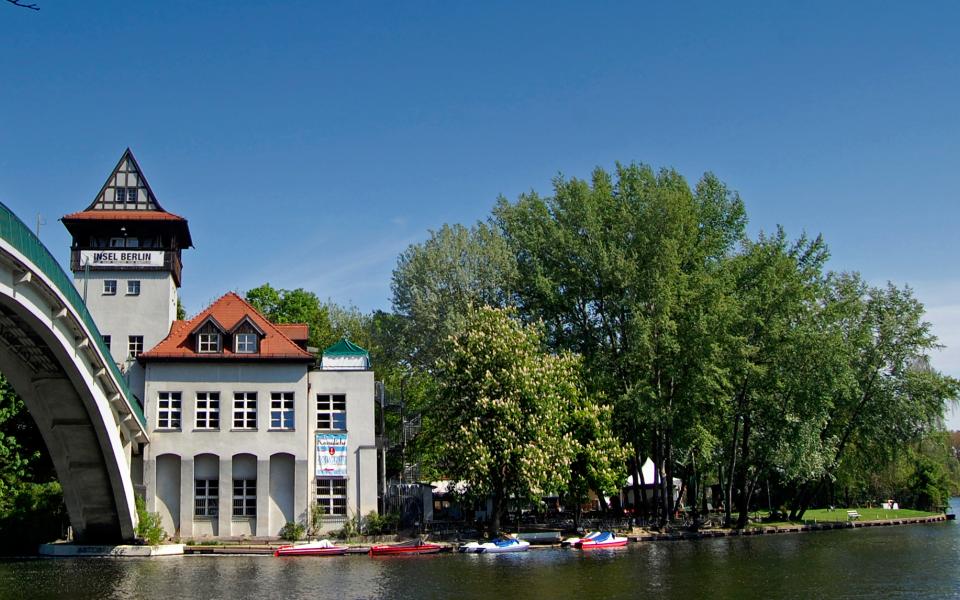 Ansicht Insel Abteibrücke